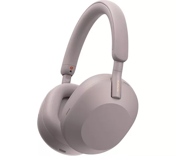 SONY WH-1000XM5 Wireless Bluetooth Noise-Cancelling Headphones - Smoky Pink