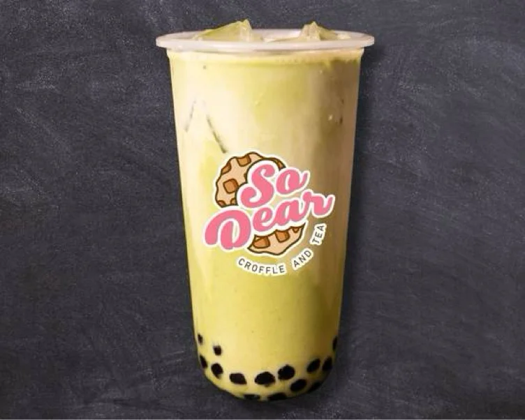 Iced Matcha & Croffle