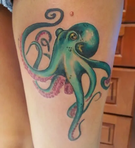 Octopus tattoo