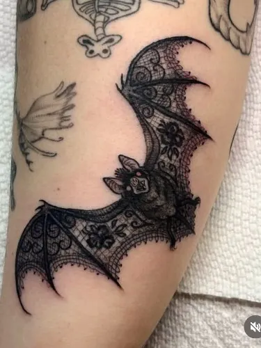 Bat tattoo 