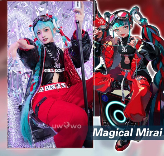Uwowo Collab Series: V Singer Magical Mirai 2023 Cosplay Costume