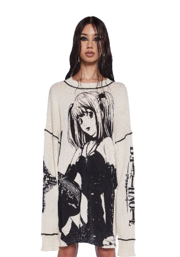 Perfect Pop Idol Oversized Sweater | OFF WHITE / XX-Small