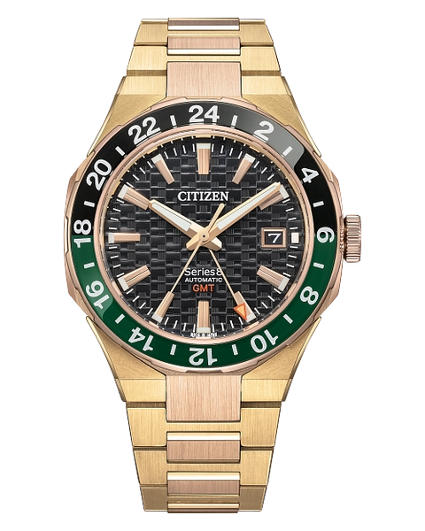 Series8 880 GMT Black Dial Stainless Steel Bracelet NB6033-51E | CITIZEN