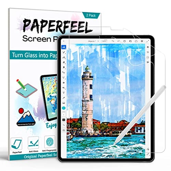 PAPERFEEL [2 Stück] Schutzfolie für iPad Pro 11 Zoll & iPad Air 5./4. Generation Folie(2022/2020 10,9 Zoll), Matt Papier Displayschutzfolie zum Schreiben Zeichnen - Blendfreiem, Anti Fingerabdruck