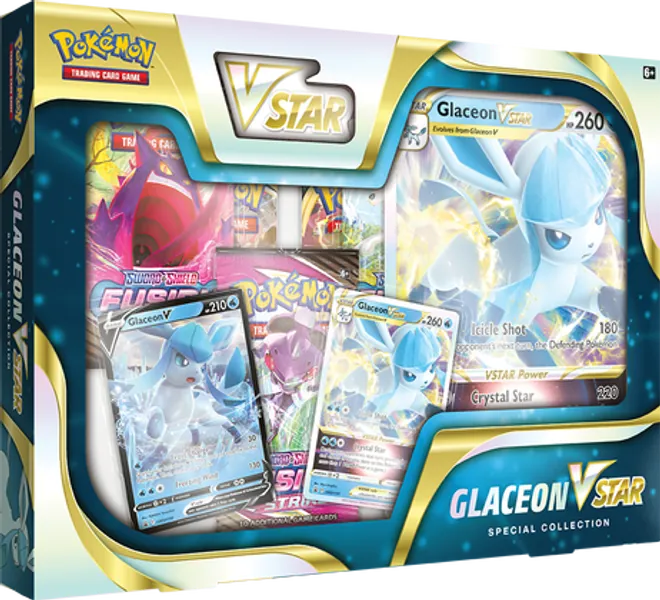 Pokemon TCG: Leafeon / Glaceon Eevee Evolutions VSTAR Special Collection (Individuals) [In Stock] - Glaceon