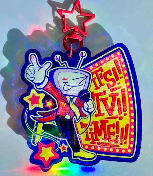 Deltarune | Mr. Ant Tenna Keychain | ~3 inches, colored acrylic