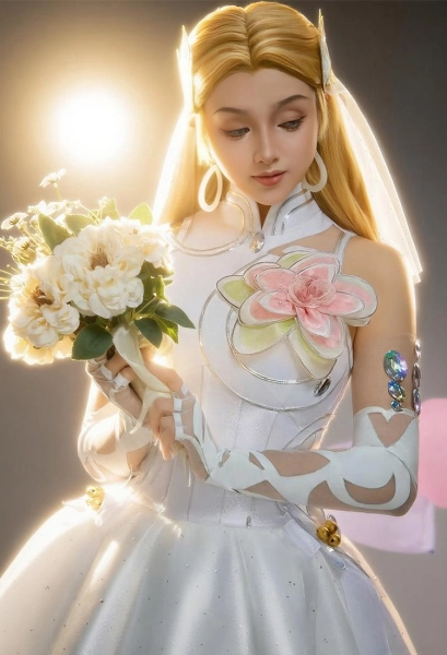 Sue Storm Wedding Skin from Marvel Rivals