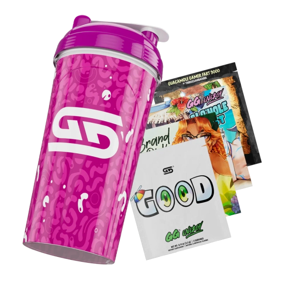 24oz All Over Print Shaker - Purple Amoeba | Default Title