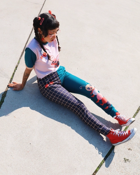 Cherry Caterpillar - Pants