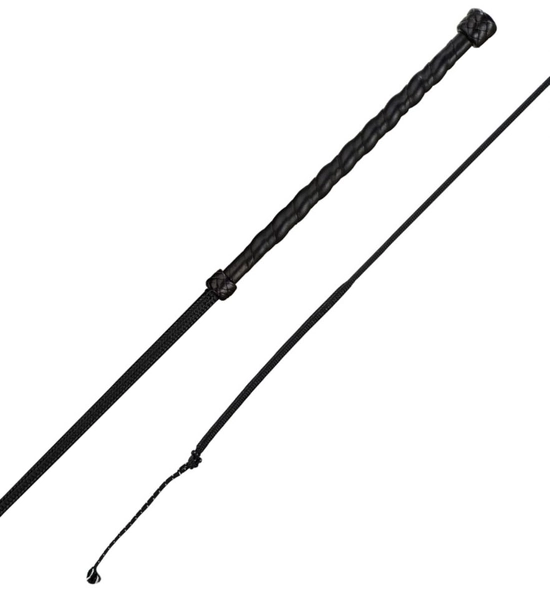 Döbert Dressurgerte mit Lederwellengriff