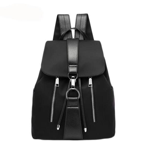 'Give Em Hell' Black Ring Clip Rucksack