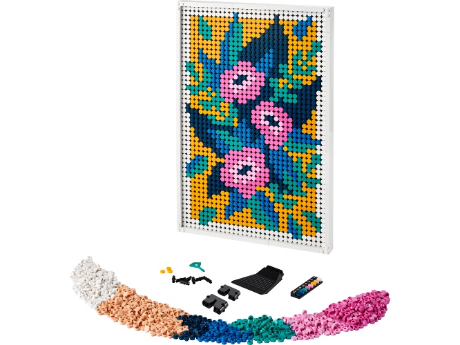 Floral Art 31207 | Art | Buy online at the Official LEGO® Shop US 
