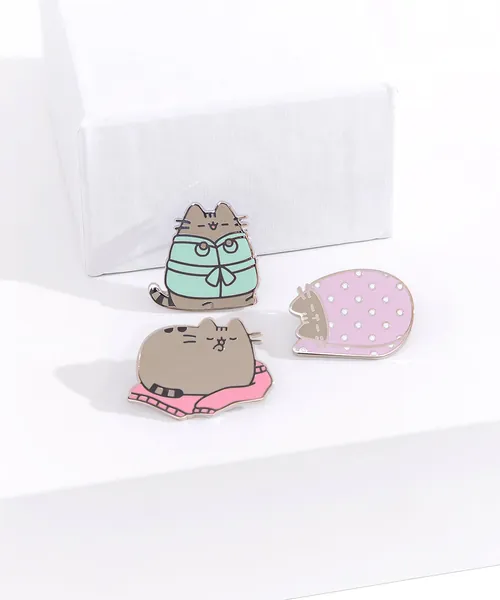 Pusheen Snuggle Up Pin Set