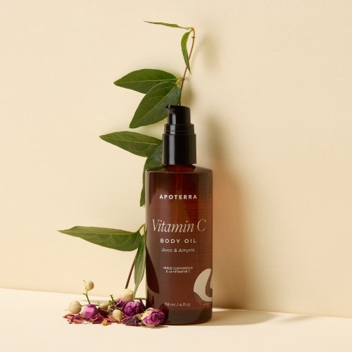 Travel Size Vitamin C Body Oil for only $15 - Rose & Amyris (travel size)