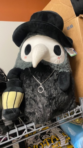 Giant plauge doctor plush