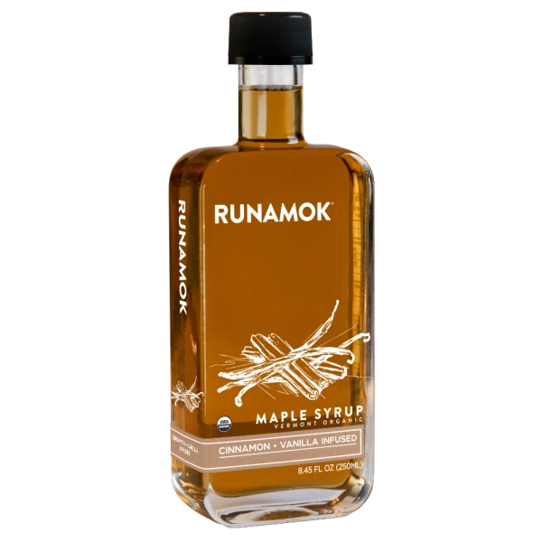 Cinnamon + Vanilla Infused Maple Syrup