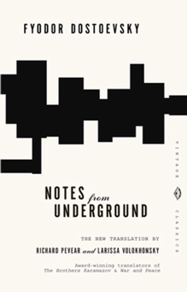 Notes from Underground book by Fyodor Dostoevsky