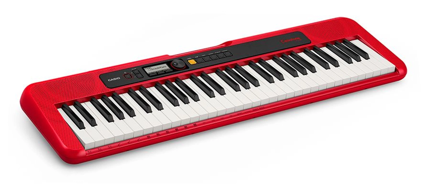 Casiotone CT-S200RD Keyboard, red