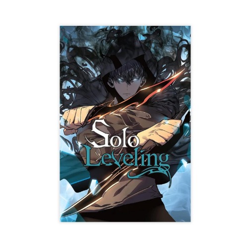 YOLANCH Solo Leveling Poster Popular Comic Poster Korea anime poster Bedroom Decor Room Posters 12x18inch(30x45cm) Unframe-style - 12x18inch(30x45cm) Solo Leveling