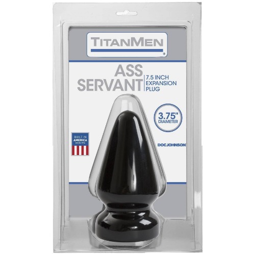Titanmen Butt Plug 3.75 Inch Diamter Ass Servant