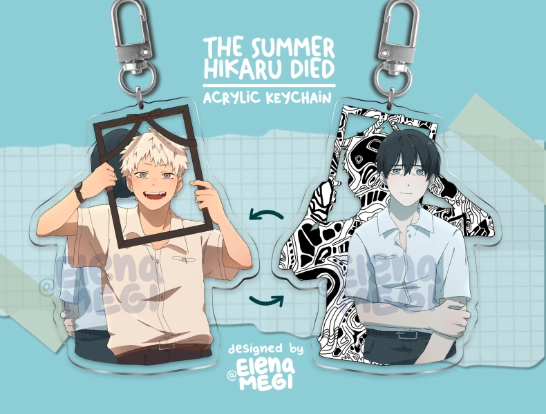 The Summer Hikaru Died - BIG acrylic keychain