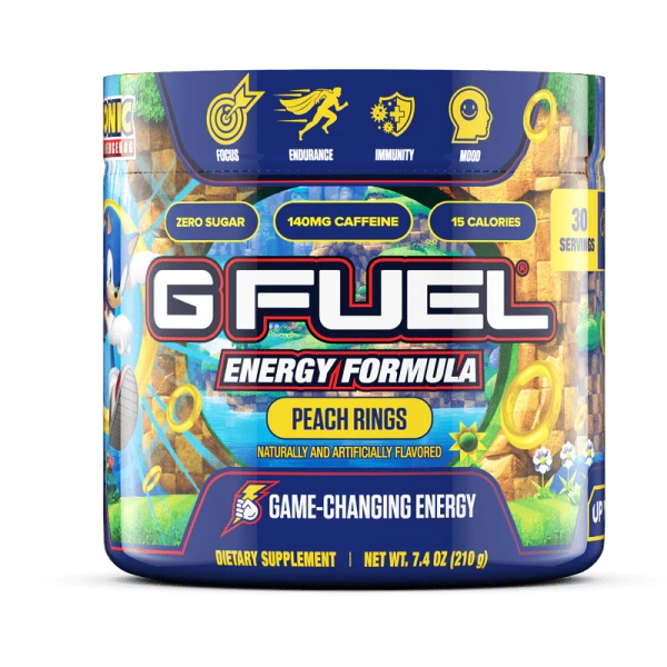 Sonic’s Peach Rings | 30 Servings