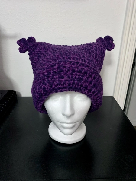 Chowder Inspired Cat Beanie - Chowder Hat, Crochet Beanie