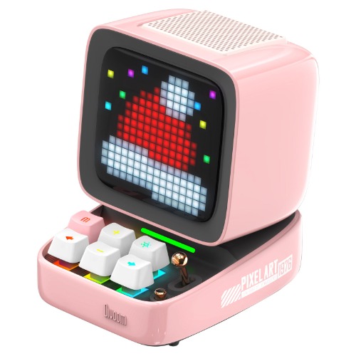 Divoom Ditoo-Pro Retro Pixel Art Bluetooth Speaker | pink