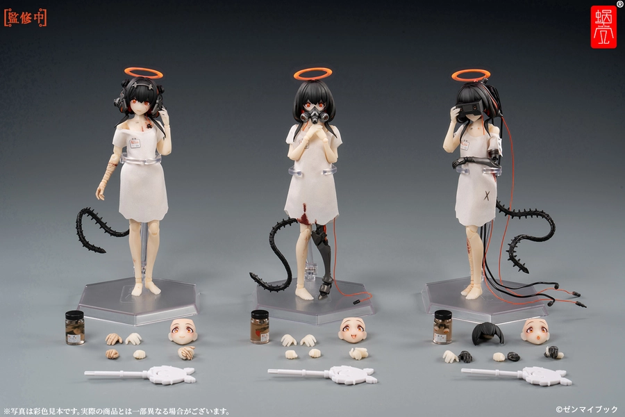 1/12 Three Wise Monkeys [See No Evil, Hear No Evil, Speak No Evil] Premium Set