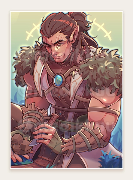 Halsin print - (glossy print) 