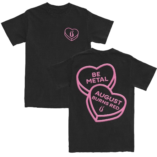 Candy Hearts Puff Print T-Shirt | Medium