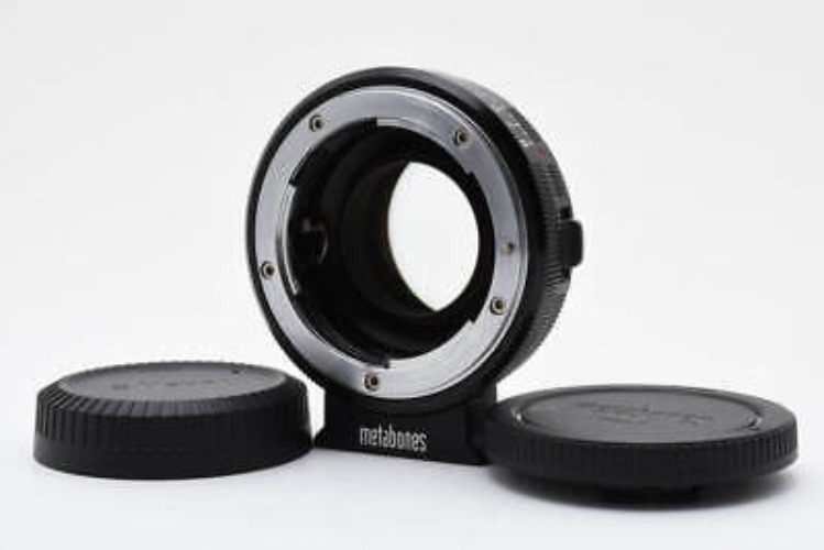 Metabones NF-X Speed Booster Nikon F to Fuji FX Mount Near Mint JAPAN 