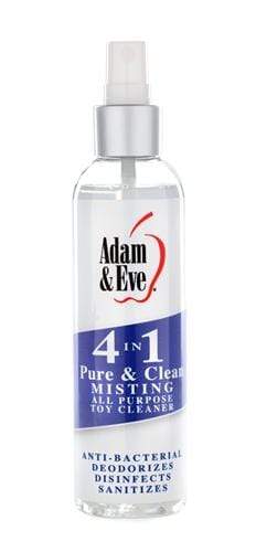 Adam and Eve 4 in 1 Pure and Clean Misting Toy   Cleaner 2 Oz