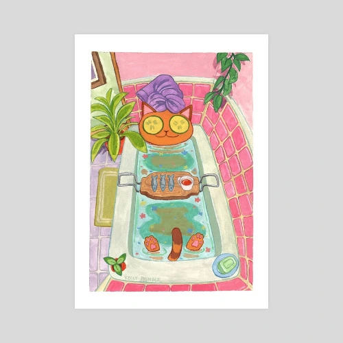 Self Care Day by Kelly Pringle 8x11