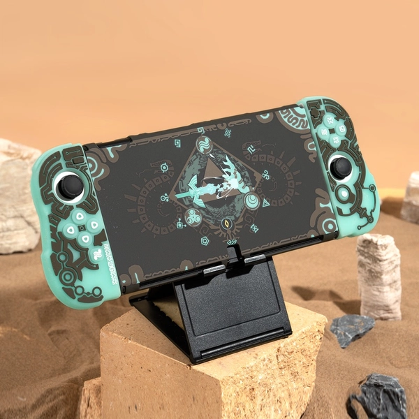 Glow in the Dark Zelda Switch OLED Cover Fluorescent Legend of Zelda Switch Case - Switch OLED / Game Console Cover