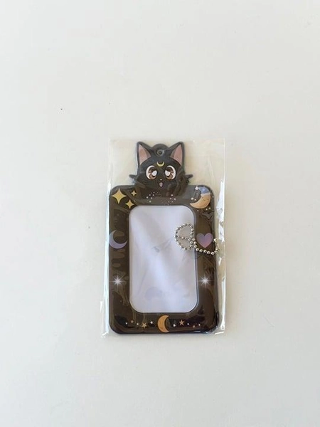 Luna Sailor Moon Cat Kpop Idol Cute Kawaii Photocard holder