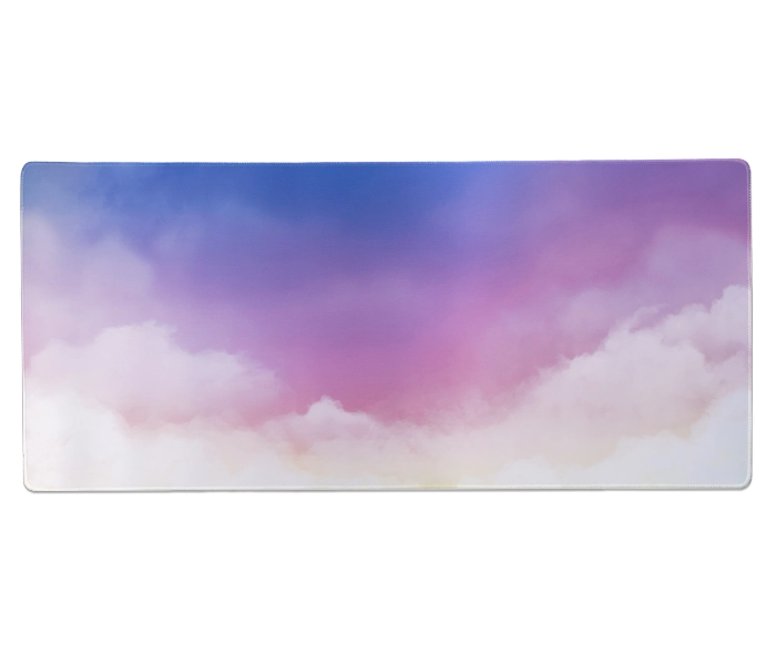 Pastel Clouds Desk Mat