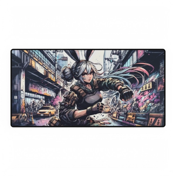 Mad Rabbit Street Fighter Mouse Pad Desk Mat