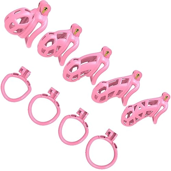 FUJIEYU Pink Chastity Cage