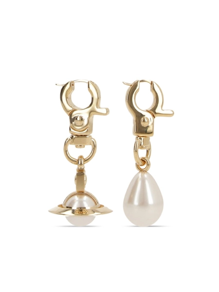 Vivienne Westwood Claude Earrings  | Gold | FARFETCH NL