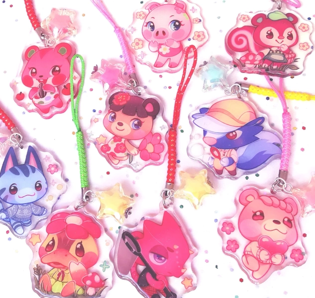 AC vol. 2 - clear acrylic charms LOLLY