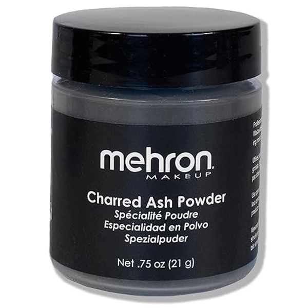 Mehron Makeup Special Effects Powder (.75 oz) (Charred Ash)