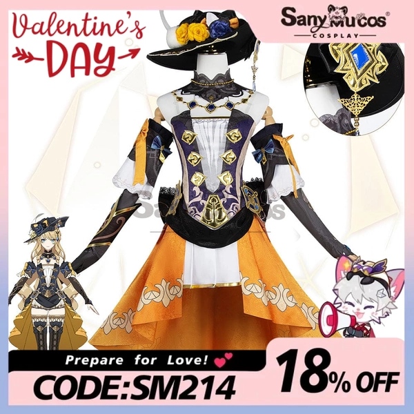 【In Stock】Game Genshin Impact Cosplay Navia Cosplay Costume Plus Size
