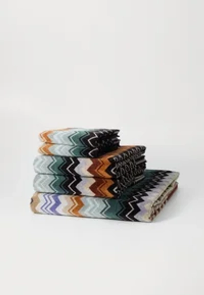 GIACOMO TOWEL FULL SET  - Handdoekenset - green/multicolor