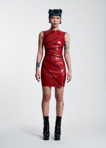  Filth Latex Dress 