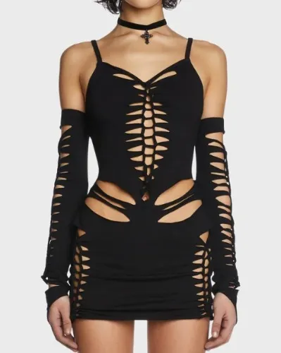 cutout dress