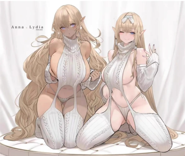  Anime Halter Sweater 