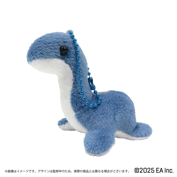 Nessie Blue Keychain Plush