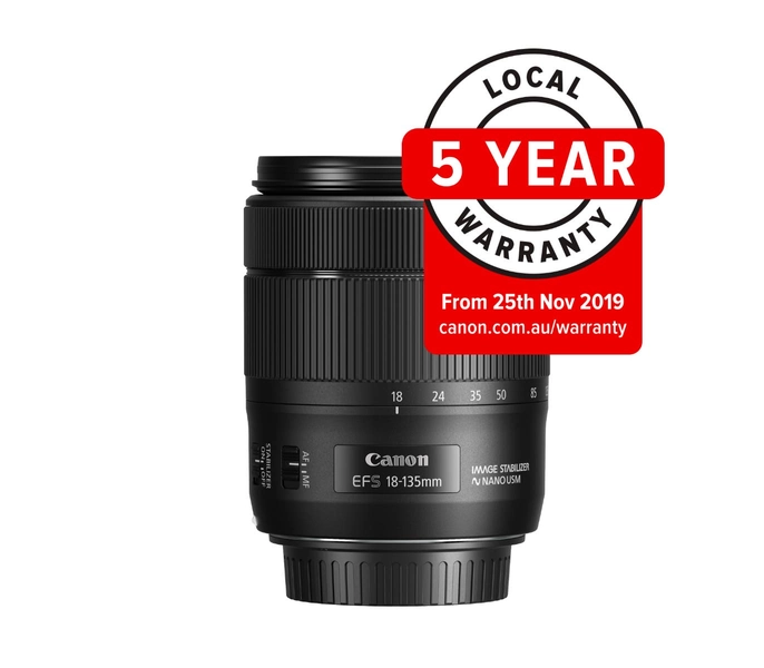 Canon EF-S 18-135mm f/3.5-5.6 IS USM Lens