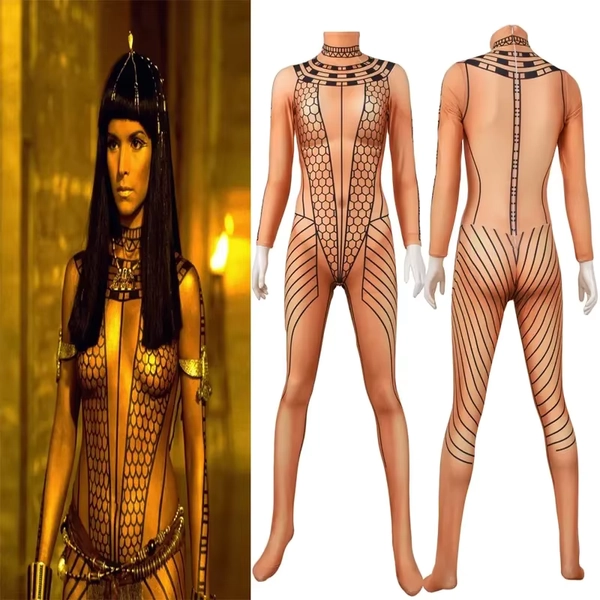 Adults Kids The Mummy 2 Cosplay Costumes Female Woman Anck Su Namun Superhero Zentai Suit Halloween Bodysuit # 1 # W. - AliExpress 
